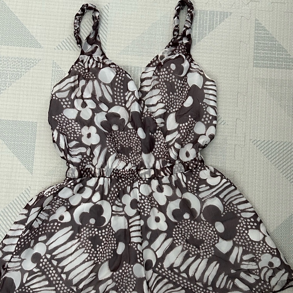 Club Monaco Abstract Patterned Dress